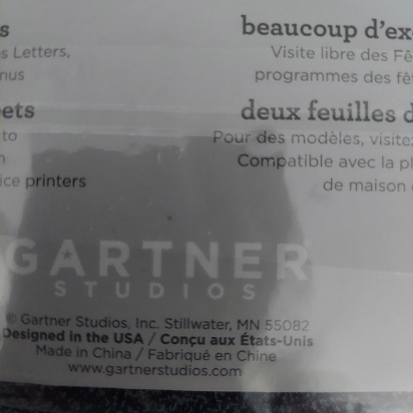 Gartner Snowmen Snow Family Christmas Holiday Computer Paper - Picture 4 of 4